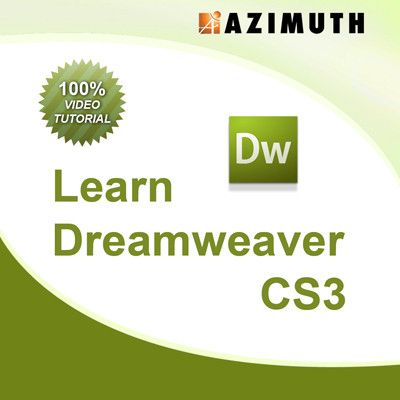 Azimuth Learn Dreamweaver CS3 Online Course Azimuth Learn Dreamweaver CS3 Online Course