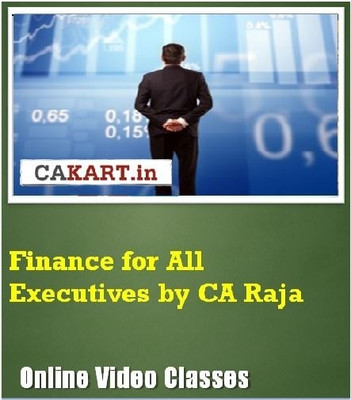 CAKART Finance for All Executives by CA Raja Online Course CAKART Finance for All Executives by CA Raja Online Course