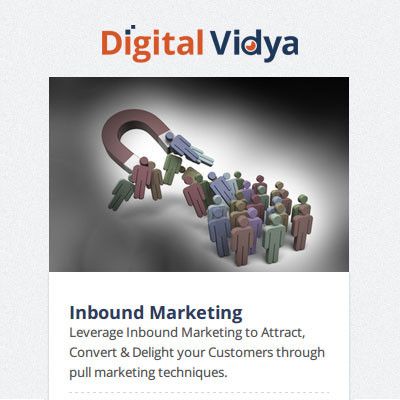 Digital Vidya Certified Inbound Marketing Master (CIMM) Certification Course Digital Vidya Certified Inbound Marketing Master (CIMM) Certification Course