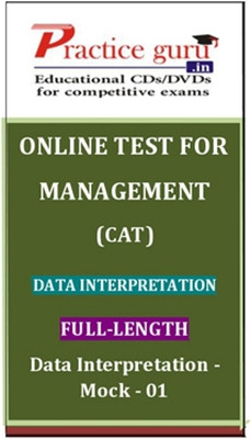 Practice Guru Management (CAT) Full-length - Data Interpretation - Mock - 01 Online Test