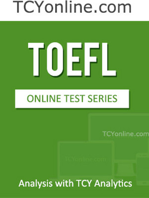 TCYonline TOEFL Analysis with TCY Analytics (1 Month Pack) Online Test TCYonline TOEFL Analysis with TCY Analytics (1 Month Pack) Online Test