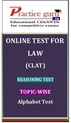 Practice Guru Law (CLAT) Reasoning Test Topic-wise Alphabet Test Online Test Practice Guru Law (CLAT) Reasoning Test Topic-wise Alphabet Test Online Test