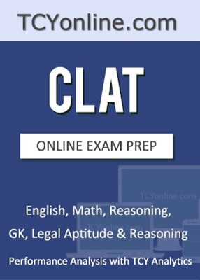 TCYonline CLAT Online Exam Prep - Performance Analysis with TCY Analytics (5 Months Pack) Online Test
