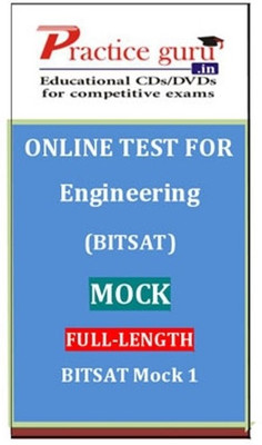 Practice Guru Engineering (BITSAT) Mock Full-length BITSAT Mock 1 Online Test