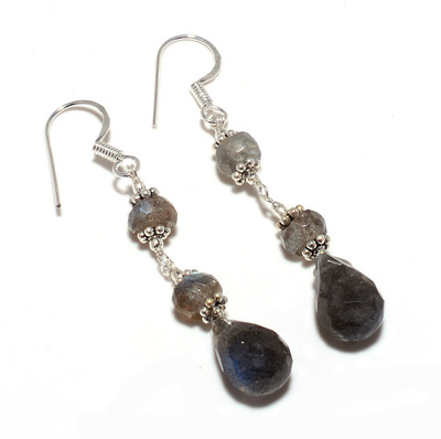 37% OFF on Kirti Gems Sterling Silver Plated Sterling Silver Dangle Earring