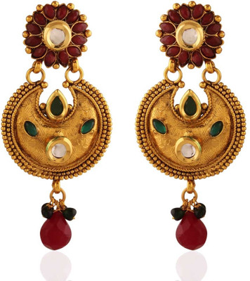 Panjarat Stunner Gold Plated Alloy Drop Earring