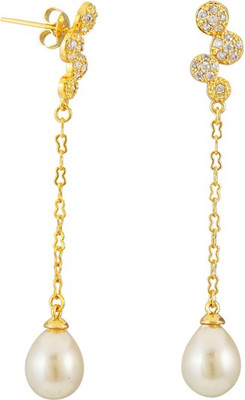 38% OFF on Auragram Radiant Dangle Cubic Zirconia Alloy Drop Earring