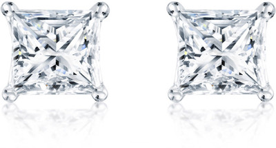 49% OFF on Be You 24K White Gold Plated Cubic Zirconia Metal, Copper Stud Earring 49% OFF on Be You 24K White Gold Plated Cubic Zirconia Metal, Copper Stud Earring