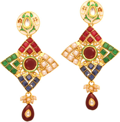 69% OFF on Vendee Fashion Glorious New Fashion Designer Copper Drop Earring