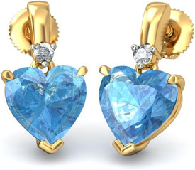 BlueStone The Mirella Earrings Yellow Gold Drop Earring