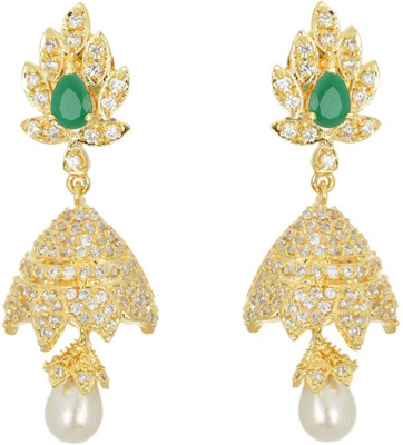 36% OFF on Abhushan Beautiful Leaf Shape Cubic Zirconia Alloy Drop Earring 36% OFF on Abhushan Beautiful Leaf Shape Cubic Zirconia Alloy Drop Earring