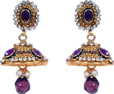 16% OFF on Blitz B5 10K Yellow Gold Plated Yellow Gold Drop Earring