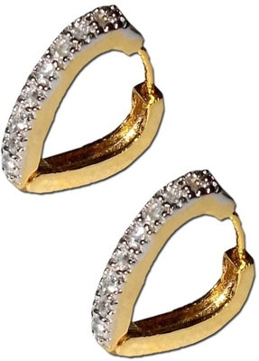 84% OFF on Vivan Dignity V Cz Bali Earrings Brass Hoop Earring 84% OFF on Vivan Dignity V Cz Bali Earrings Brass Hoop Earring