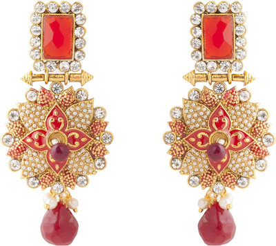 25% OFF on moKanc Fine Craftsmanship Brass Dangle Earring