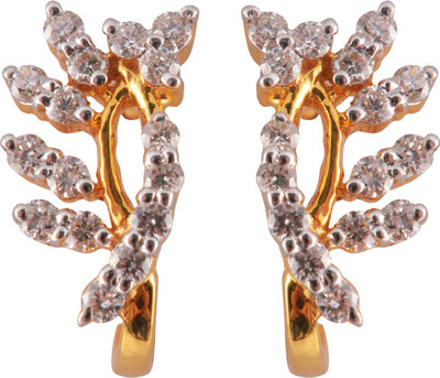 8% OFF on Saloni Jewels VA-52 18 K Diamond Gold Stud Earring