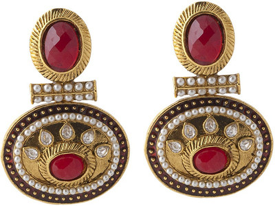 21% OFF on moKanc Fine Craftsmanship Brass Dangle Earring