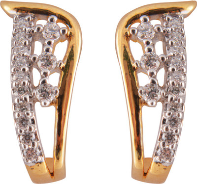 8% OFF on Saloni Jewels VA-66 18 K Diamond Gold Stud Earring