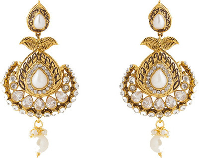 25% OFF on moKanc Fine Craftsmanship Brass Drop Earring