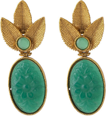 29% OFF on moKanc Fine Craftsmanship Brass Drop Earring