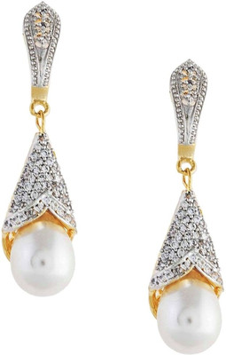 50% OFF on Crunchy Fashion Cubic Zirconia Alloy Drop Earring 50% OFF on Crunchy Fashion Cubic Zirconia Alloy Drop Earring