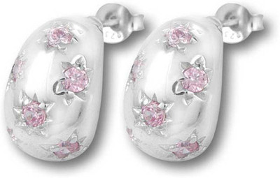 30% OFF on Exxotic Jewelz Sunshine Rhodium Plated Silver Stud Earring