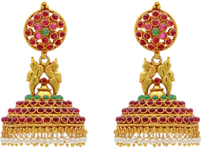 60% OFF on Hyderabad Jewels Rhodium Plated Pearl Copper Jhumki Earring 60% OFF on Hyderabad Jewels Rhodium Plated Pearl Copper Jhumki Earring