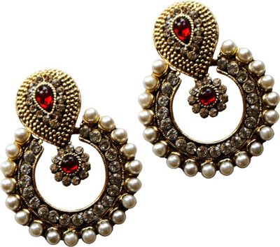 40% OFF on Unicorn Ethnic Yellow Gold Plated Alloy Dangle Earring 40% OFF on Unicorn Ethnic Yellow Gold Plated Alloy Dangle Earring