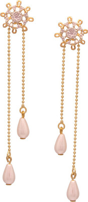 50% OFF on Vendee Fashion Floral Fashion Alloy Drop Earring 50% OFF on Vendee Fashion Floral Fashion Alloy Drop Earring