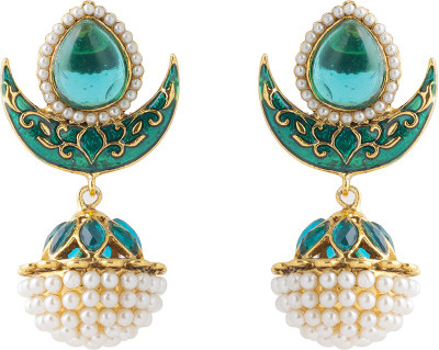73% OFF on moKanc Fine Craftsmanship Brass Drop Earring