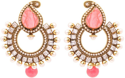 63% OFF on Vaishali Bindi and Bangles Sparkle Delight Alloy Dangle Earring
