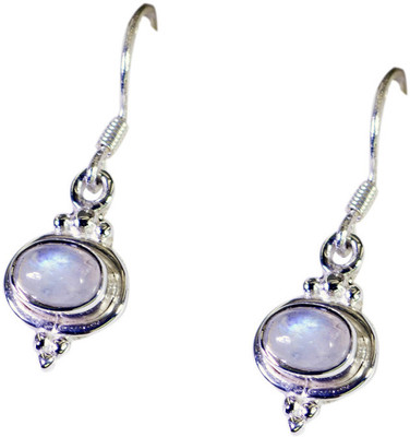 22% OFF on Riyo Glamorous Rainbow Moonstone Moonstone Sterling Silver Dangle Earring