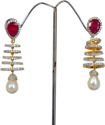 58% OFF on Rein Lifestyle Parini Brass Plated Brass Dangle Earring