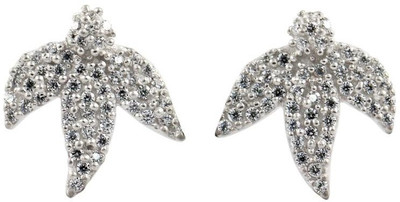 58% OFF on Exxotic Jewelz Diva Fashion Rhodium Plated Cubic Zirconia Silver Stud Earring 58% OFF on Exxotic Jewelz Diva Fashion Rhodium Plated Cubic Zirconia Silver Stud Earring