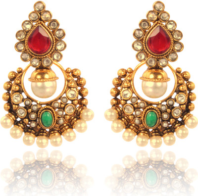Adiva Copper Dangle Earring Adiva Copper Dangle Earring