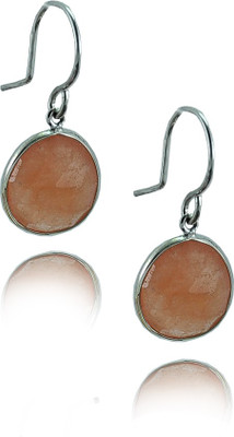63% OFF on Style A Bit Oval Gemmies Agate Sterling Silver Dangle Earring
