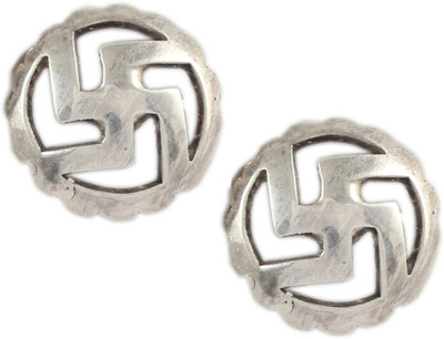 18% OFF on 925 Silver Silver Stud Earring