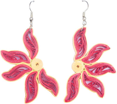 Kalarasika Semi Sun Paper Dangle Earring