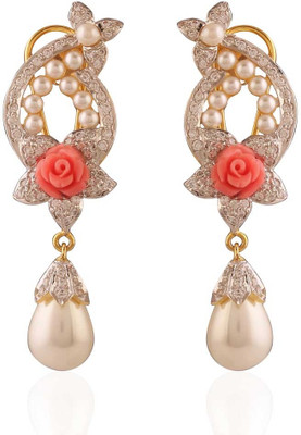 Panjarat Designer Gold Plated Alloy Drop Earring Panjarat Designer Gold Plated Alloy Drop Earring