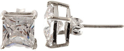 15% OFF on Exotic India CZ Zircon Sterling Silver Stud Earring 15% OFF on Exotic India CZ Zircon Sterling Silver Stud Earring