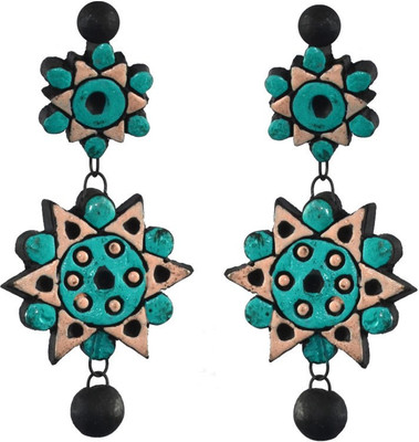 23% OFF on Swanvi Rangoli Terracotta Alloy Drop Earring 23% OFF on Swanvi Rangoli Terracotta Alloy Drop Earring