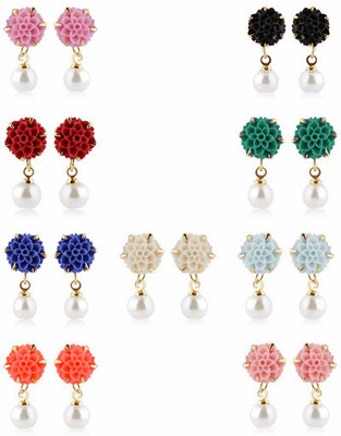 82% OFF on Nisa Pearls Ceramic Earring Set 82% OFF on Nisa Pearls Ceramic Earring Set