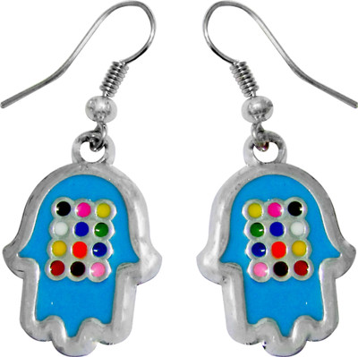 52% OFF on Jewelz Multicolor Brass Plated Metal Dangle Earring