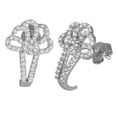 57% OFF on Lila Aemp 20310 Silver Drop Earring