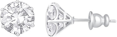 10% OFF on Peora Classic Rhodium Plated Alloy Stud Earring 10% OFF on Peora Classic Rhodium Plated Alloy Stud Earring