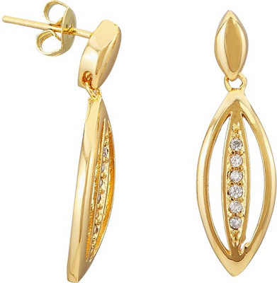40% OFF on Auragram Shining Dangle Cubic Zirconia Alloy Drop Earring