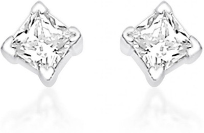 14% OFF on Taraash Sqaure CZ Cubic Zirconia Sterling Silver Stud Earring 14% OFF on Taraash Sqaure CZ Cubic Zirconia Sterling Silver Stud Earring