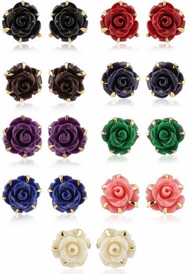 77% OFF on Nisa Pearls Ceramic Earring Set 77% OFF on Nisa Pearls Ceramic Earring Set