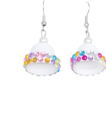 Kalarasika Stone Paper Dangle Earring