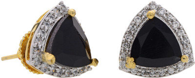 81% OFF on Prisha Season Trends Silver Plated Pearl, Cubic Zirconia Alloy, Silver Stud Earring