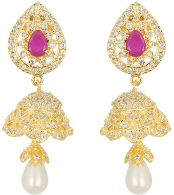 36% OFF on Abhushan Fashion Cubic Zirconia Alloy Drop Earring 36% OFF on Abhushan Fashion Cubic Zirconia Alloy Drop Earring